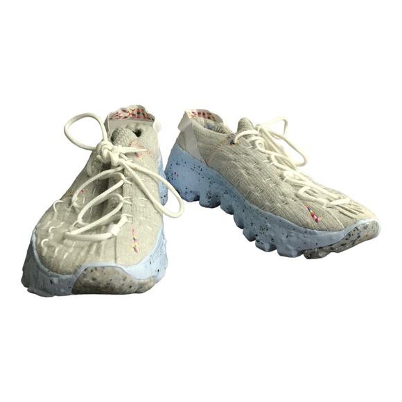 Nike Shoes - Nike Space Hippie 04 Lifestyle Shoes Womens Sneakers 9.5 Gray Baby Blue Lace Up